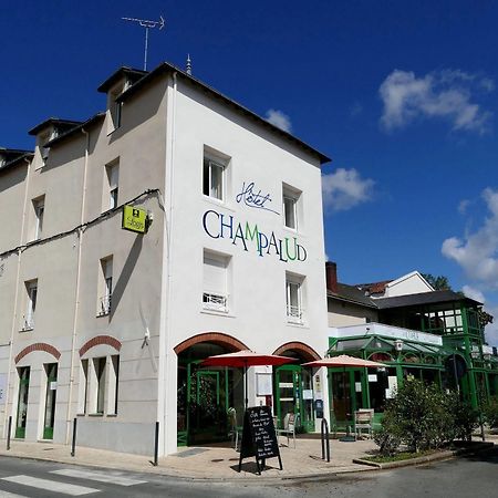 Logis Hotels Le Champalud Restaurant La Citadelle Oree-d'Anjou Екстериор снимка